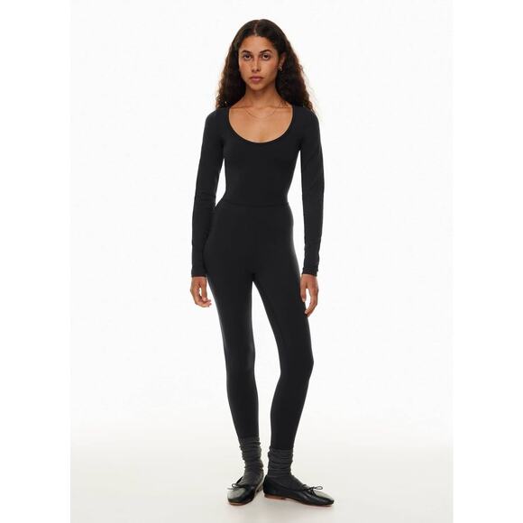 Aritzia Wilfred Free Maxe Jumpsuit Stretch-Jersey Scoopneck Jumpsuit - Picture 1 of 13
